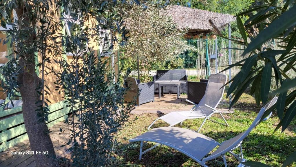 Chalet Avec Patio En Haute Corse 5 Couchages Camp du Cap Sud Luaran gambar